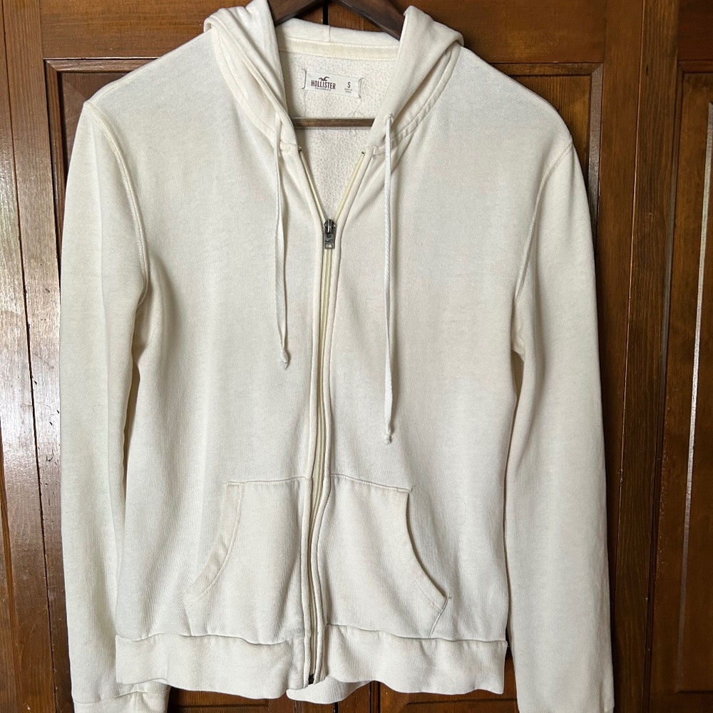 Hollister zip up hoodie